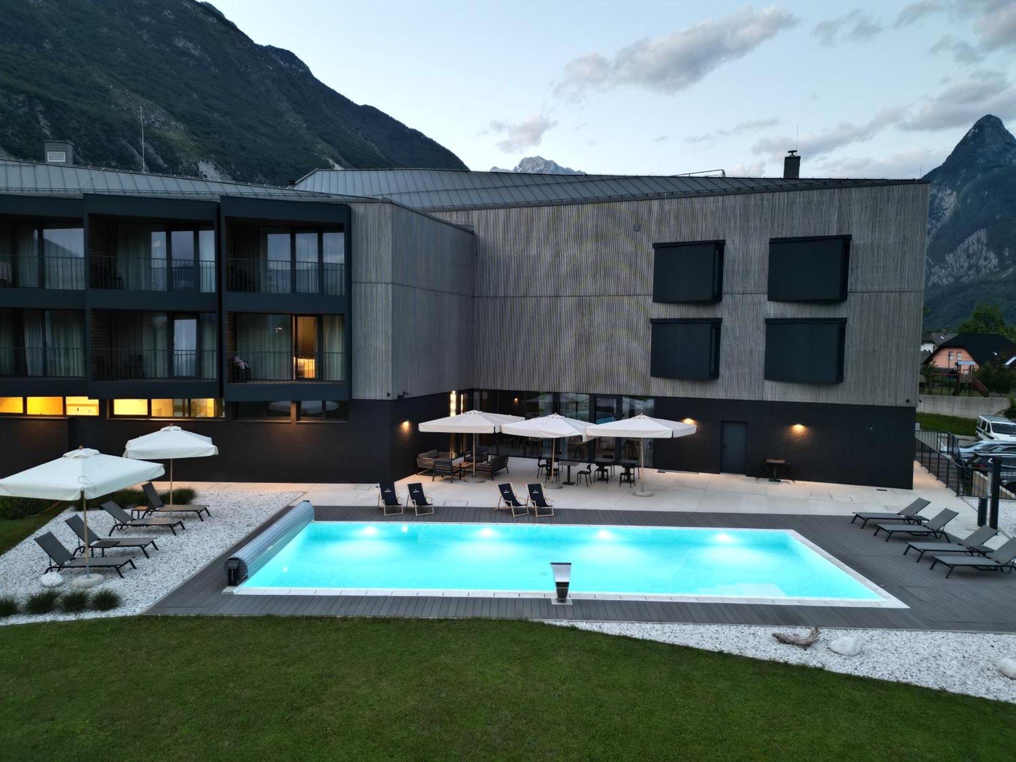 Hotel Soca Bovec Luaran gambar